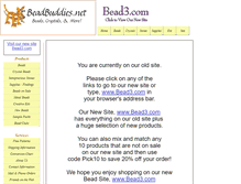 Tablet Screenshot of beadbuddies.net